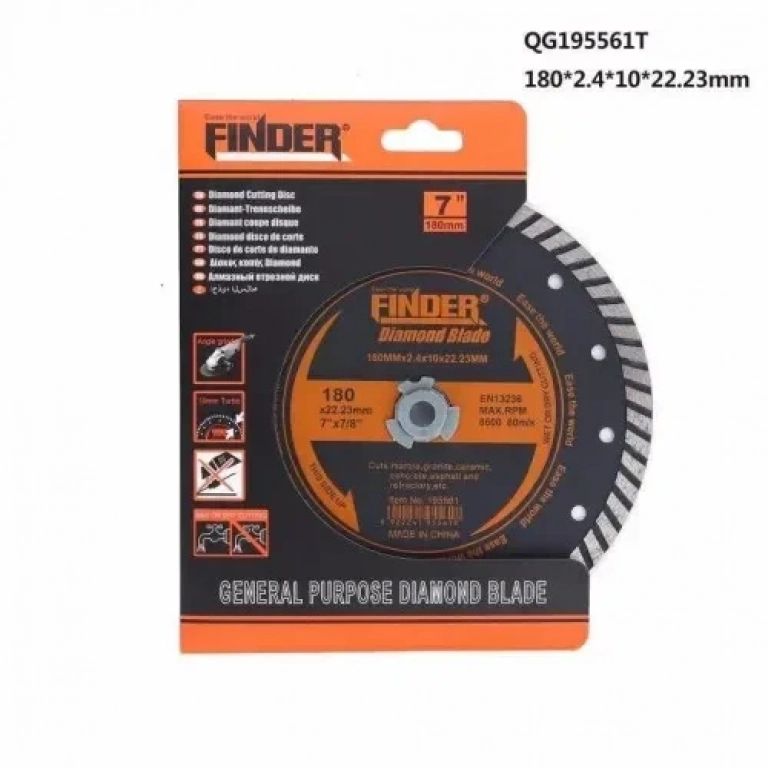 Finder Λεπίδα 7mm 195561 180mm