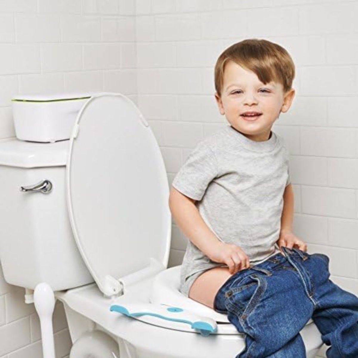 Φορητή Τουαλέτα Go Potty 2 Σε 1 Μπλε