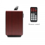ΦΟΡΗΤΟ ΗΧΕΙΟ ΤΥΠΟΥ MINI SD VINTAGE STYLE ΜΕ ΡΑΔΙΟΦΩΝΟ AM FM M112BT Dark Brown - Photo5