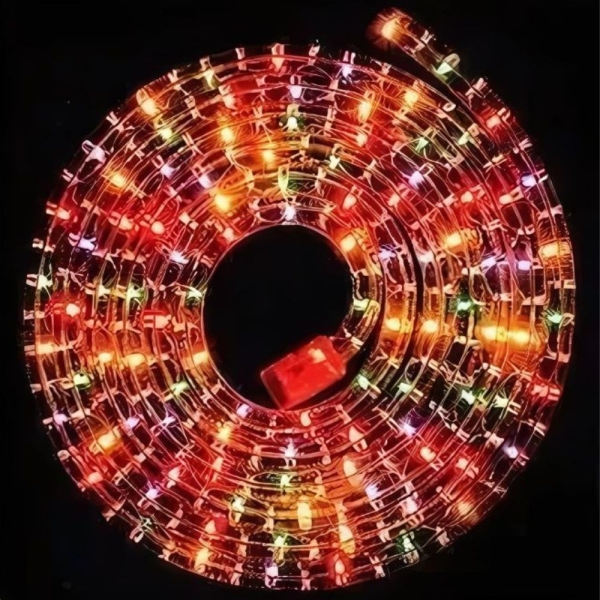 Φωτοσωλήνας Led 20m RGB Πολύχρωμο με 8 Προγράμματα - Χριστουγεννιάτικα Λαμπάκια