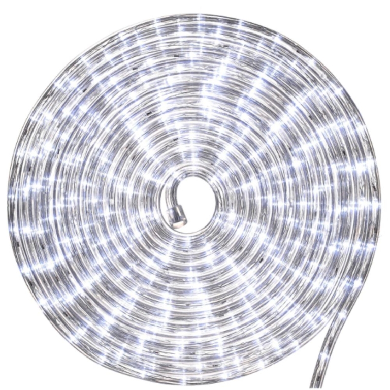 Φωτοσωλήνας LED Λευκός 10m, Μονοκάναλος, 24 LED/m, IP44