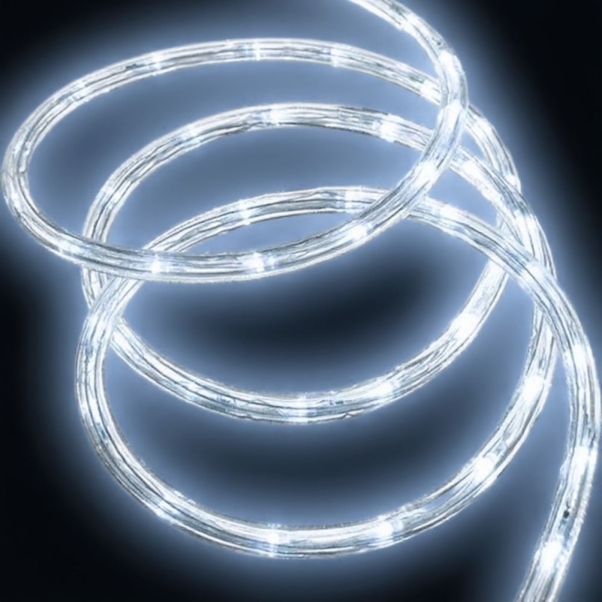 Φωτοσωλήνας LED Λευκός 10m, Μονοκάναλος, 24 LED/m, IP44