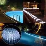 Φωτοσωλήνας Led Με Controller Χρώμα Άσπρο 10 μέτρα