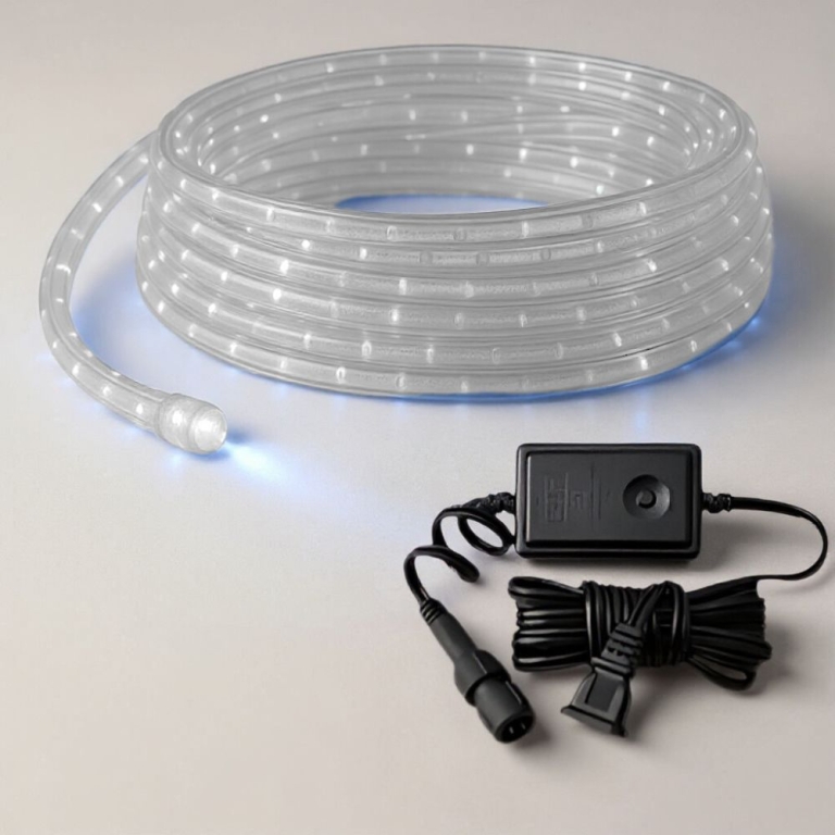 Φωτοσωλήνας Led Με Controller Χρώμα Άσπρο 20 μέτρα