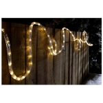 Φωτοσωλήνας LED Μονοκάναλος 10m – Θερμό Λευκό, 24 LED/μ, IP44