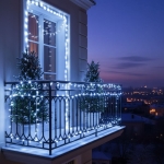 Λευκός Φωτοσωλήνας LED 10m με control