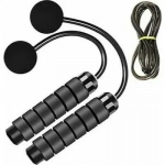 LEKEONE Ropeless Jump Rope Μαύρο