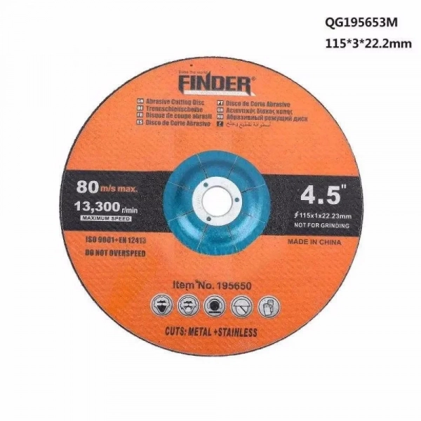 Μεταλλικός Δίσκος Κοπής Finder 4.5mm T42 195653