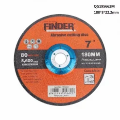 Μεταλλικός δίσκος κοπής Finder 7" T42 195662 180mm