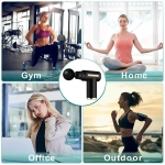 Mini Massage Gun Συσκευή Μασάζ Για Το Σώμα Με 4 Κεφαλές