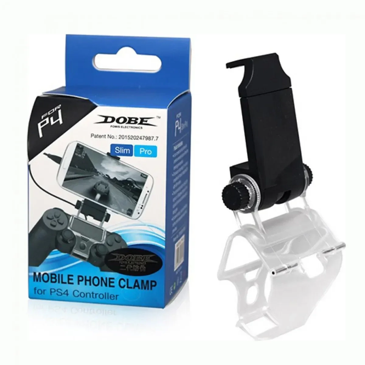 Mobile Phone Clamp Bracket Dobe Βάση Στήριξης Κινητού σε PS4 χειριστήριο