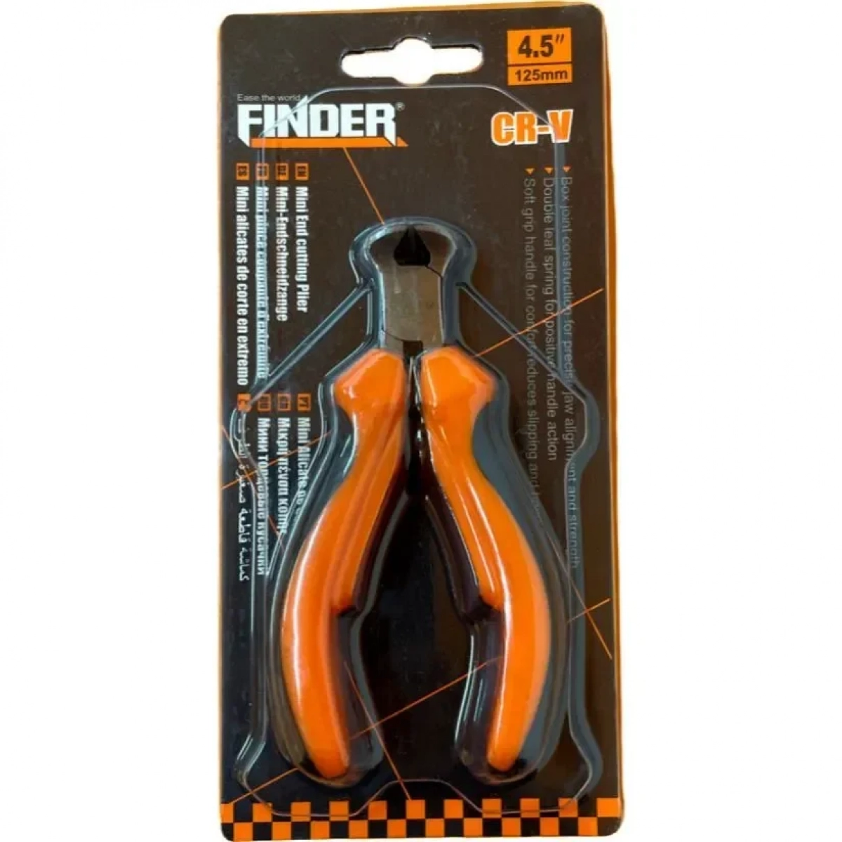 Πένσα – Mini Εμπροσθοκόφτης Ηλεκτρονικών – 4.5” – Finder – 190334