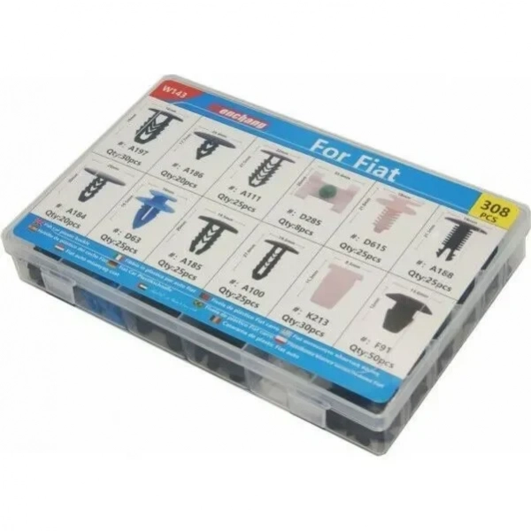 Πλαστικά Κουμπώματα για Fiat Σετ 308τμχ