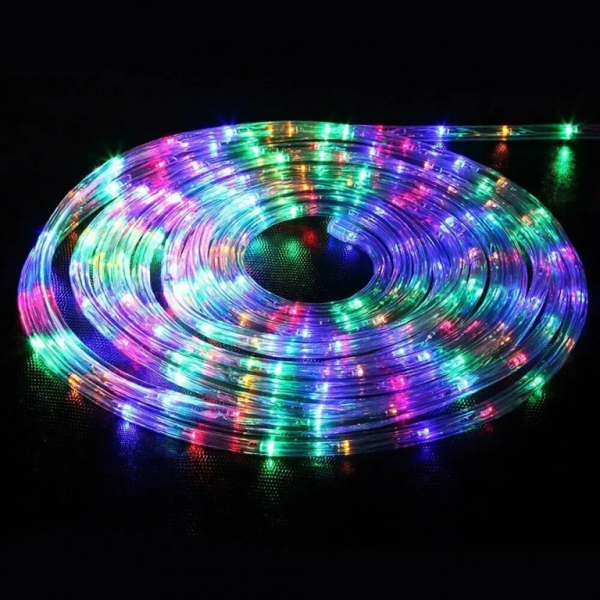 Σετ 220V SMG LED Αδιάβροχη Ταινία LED 10 μέτρων RGB – Χριστουγεννιάτικα διακοσμητικά λαμπάκια