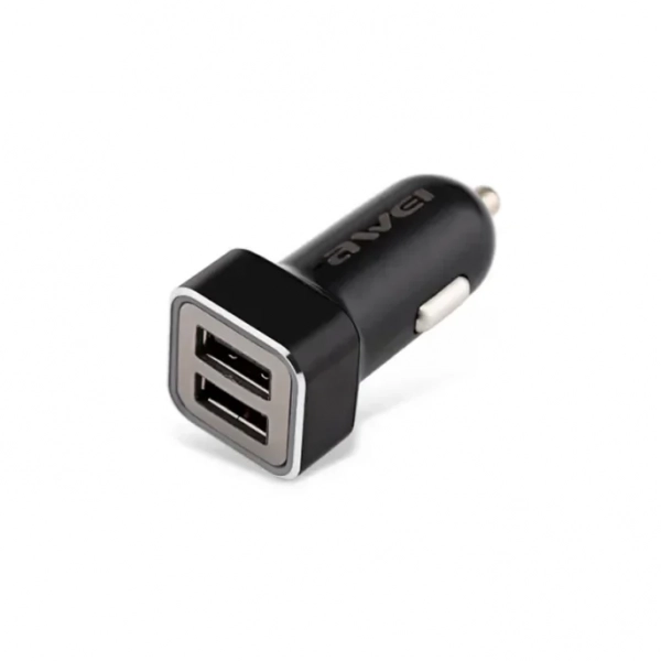 AWEI C-200 Φορτιστής USB 2.4ΑΗ Mαύρο
