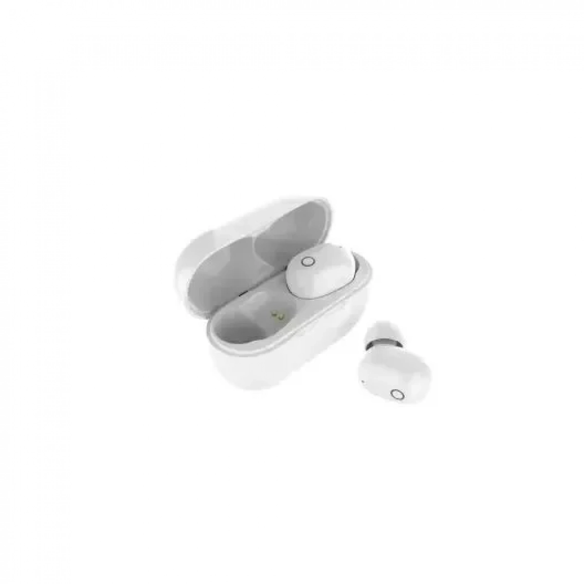 Bluetooth Ασύρματα Ακουστικά με Βάση Φόρτισης Wireless Earbuds SMS-T14 White