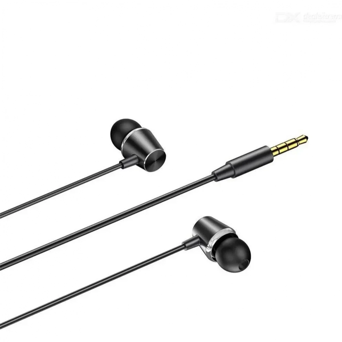 Awei PC-2 In-ear Handsfree με Βύσμα 3.5mm Μαύρο