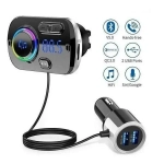 Ασύρματο Bluetooth 5.0 EDR Handsfree MP3 Player Aυτοκινήτου Με 7 LED Φωτισμό USB 5V 3.0A BC39BQ