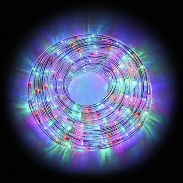 Φωτοσωλήνας Στρόγγυλος 220V με RGB Φωτισμό και Προγράμματα