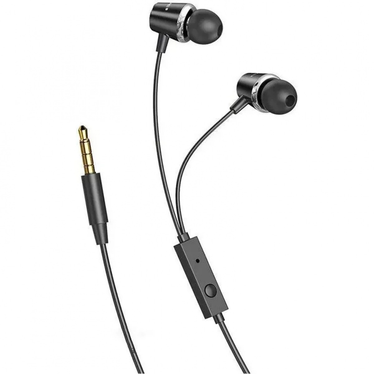 Awei PC-2 In-ear Handsfree με Βύσμα 3.5mm Μαύρο