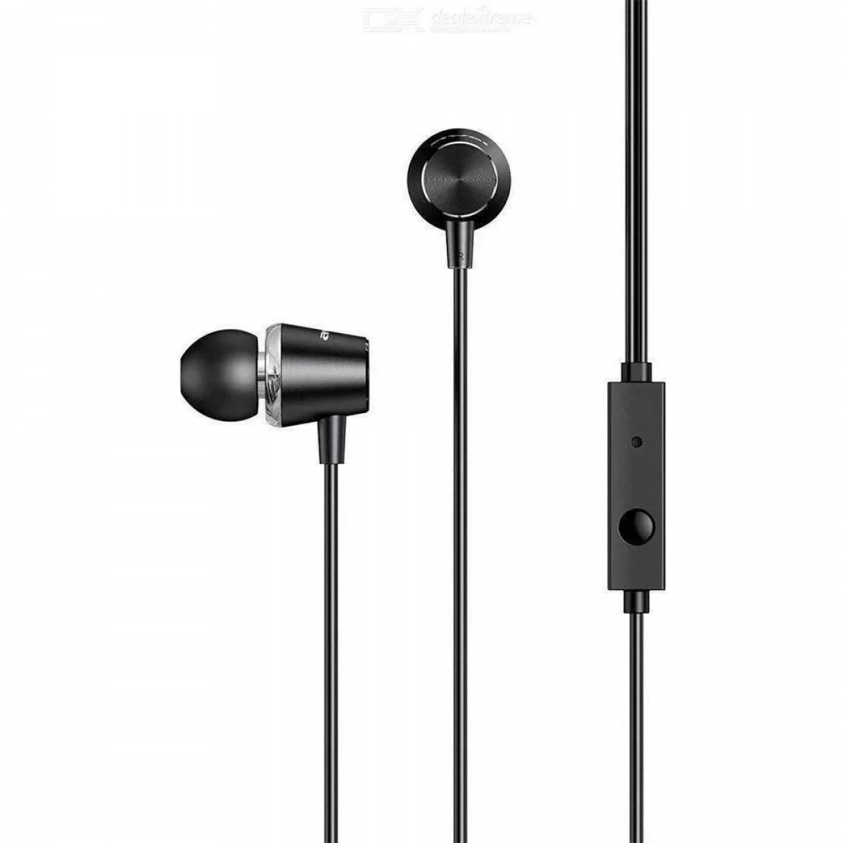 Awei PC-2 In-ear Handsfree με Βύσμα 3.5mm Μαύρο