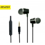 Awei PC-2 In-ear Handsfree με Βύσμα 3.5mm Μαύρο