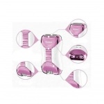 Kemei KM-372 Σετ Αποτρίχωσης Epilator για Σώμα