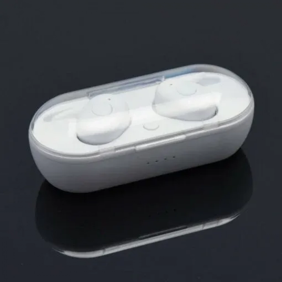 Bluetooth Ασύρματα Ακουστικά με Βάση Φόρτισης Wireless Earbuds SMS-T14 White