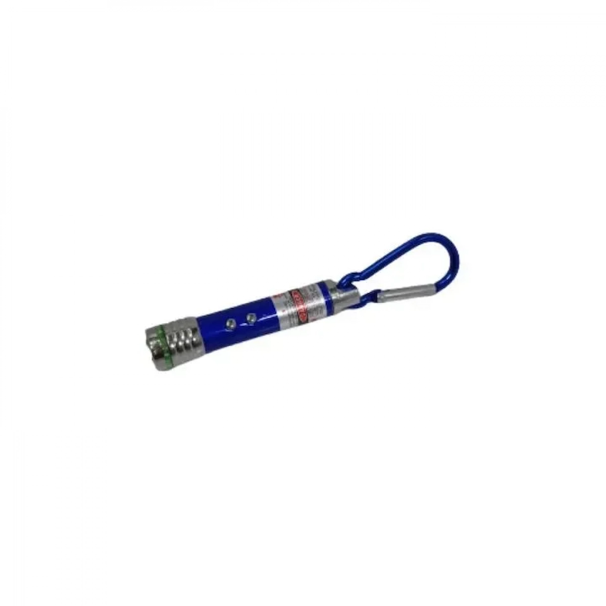 3-in-1 UV Light + Red Laser + LED White Flashlight Keychain μπλε