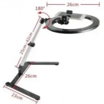 Cell phone stander with LED ring light - QX206B