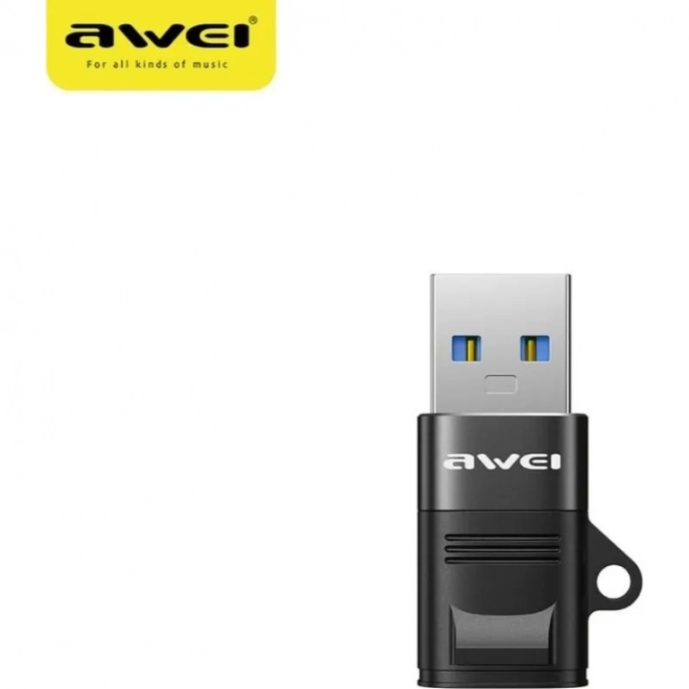 Awei CL-13 Μετατροπέας USB-A male σε USB-C female
