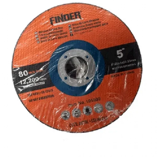 Finder Δίσκος Κοπής Μετάλλου 195999 125mm