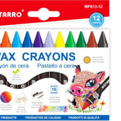 12 Wax Cayons 8*90mm MOTARRO MP013-12 gforgadget