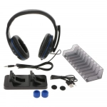 Dobe 5 in 1 Game Pack Kit για PS4 σε Μαύρο χρώμα