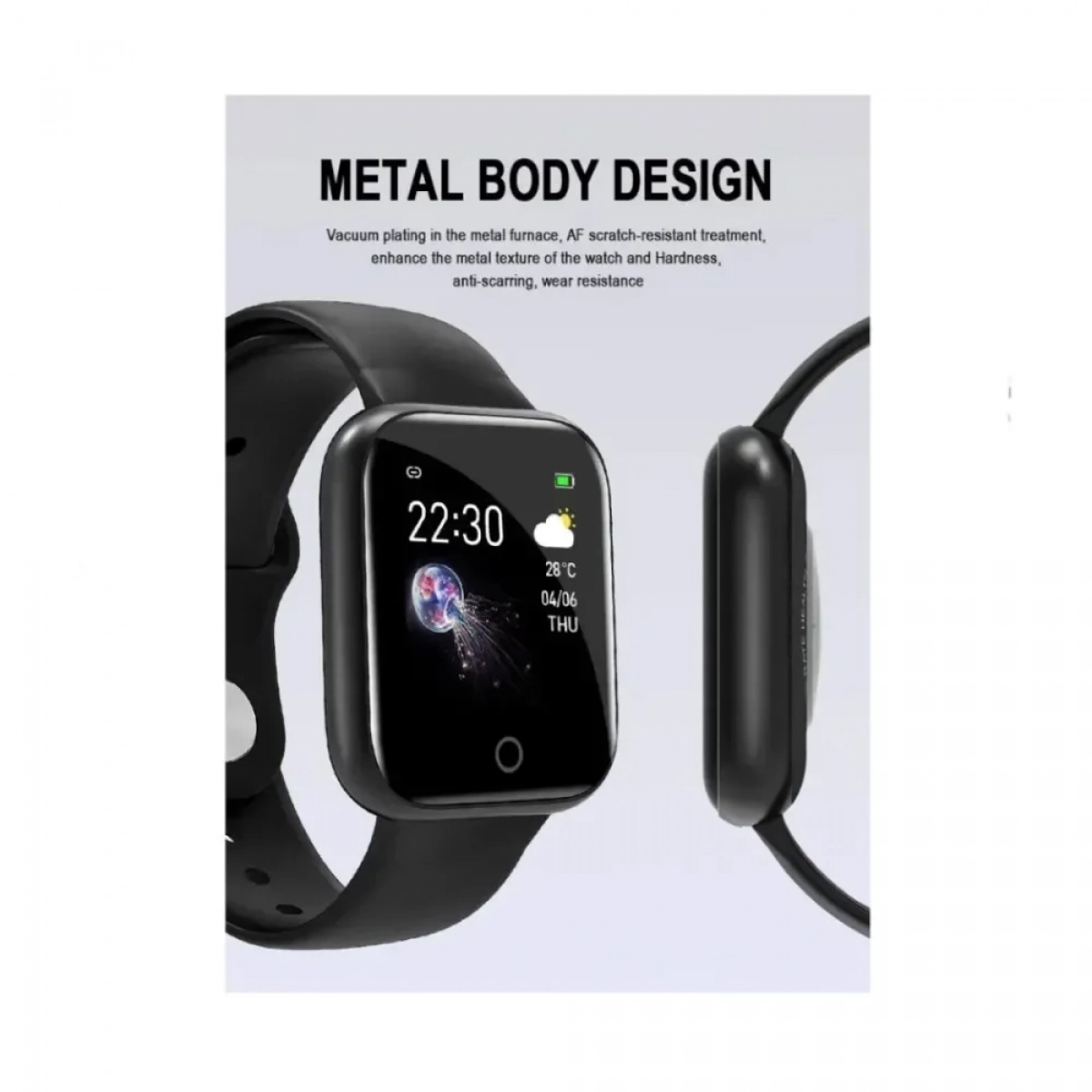 Smartwatch Esdras SW29 – Μαύρο