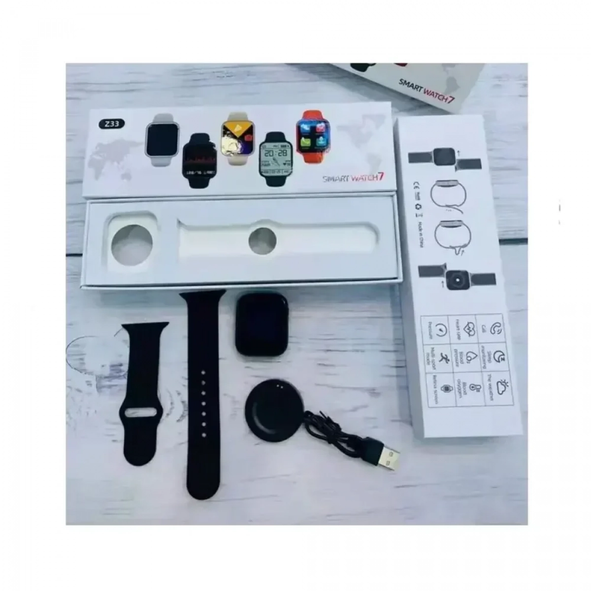Smartwatch Ζ33 – Μαύρο