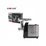 Haeger HG-3396 Μηχανή Άλεσης Κιμά 1200W Ασημί
