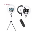 ΦΩΤΙΣΤΙΚΟ LED ΔΑΧΤΥΛΙΔΙ 45,7CM RING FILL LIGHT 18″ KX-818A 2800K-6500K