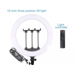 Φωτιστικό led δαχτυλίδι 45,7cm ring fill light 18" KX-818A 2800K-6500K - Image 3