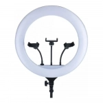 Ring Light Led 46cm Με Μεγάλο Τρίποδο Τηλεκοντρόλ + Τρεις Βάσεις Κινητού – YQ-460B