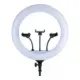 Ring Light Led 46cm Με Μεγάλο Τρίποδο Τηλεκοντρόλ + Τρεις Βάσεις Κινητού – YQ-460B