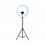 Ring Light Led 46cm Με Μεγάλο Τρίποδο Τηλεκοντρόλ + Τρεις Βάσεις Κινητού – YQ-460B