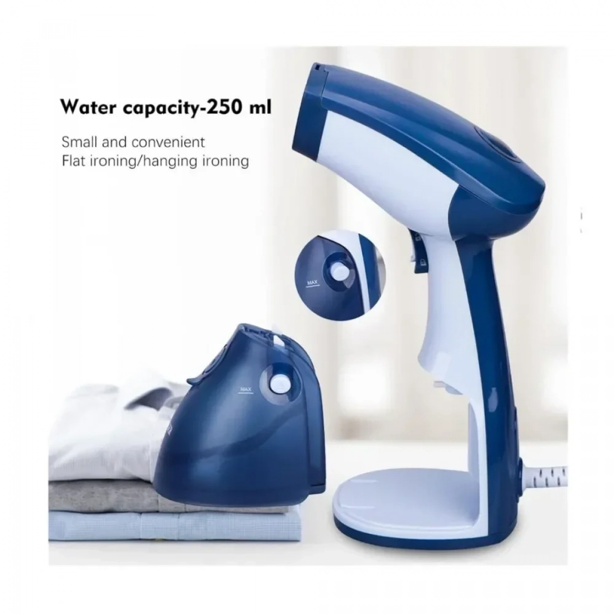 Haeger HG-1269 Ατμοκαθαριστής Ρούχων Χειρός 1370W με Δοχείο 250ml Λευκός