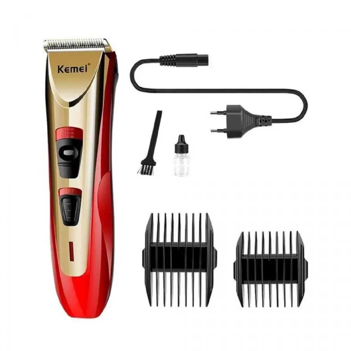 Kemei KM-1410 Επαναφορτιζόμενη Κουρευτική Μηχανή