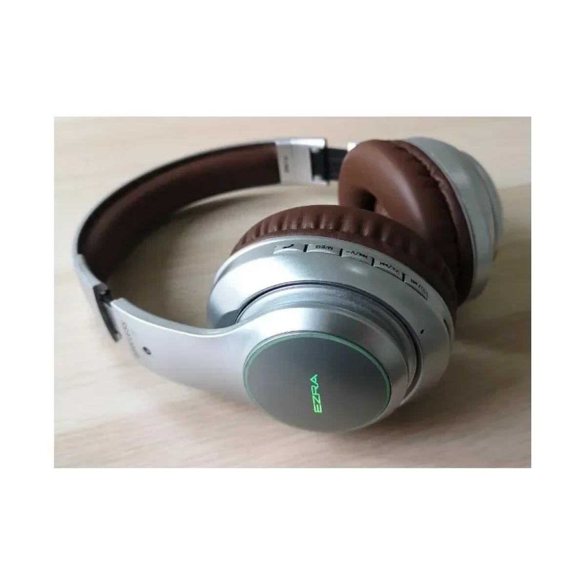 Ezra BW14 Ασύρματα On Ear Ακουστικά Ασημί