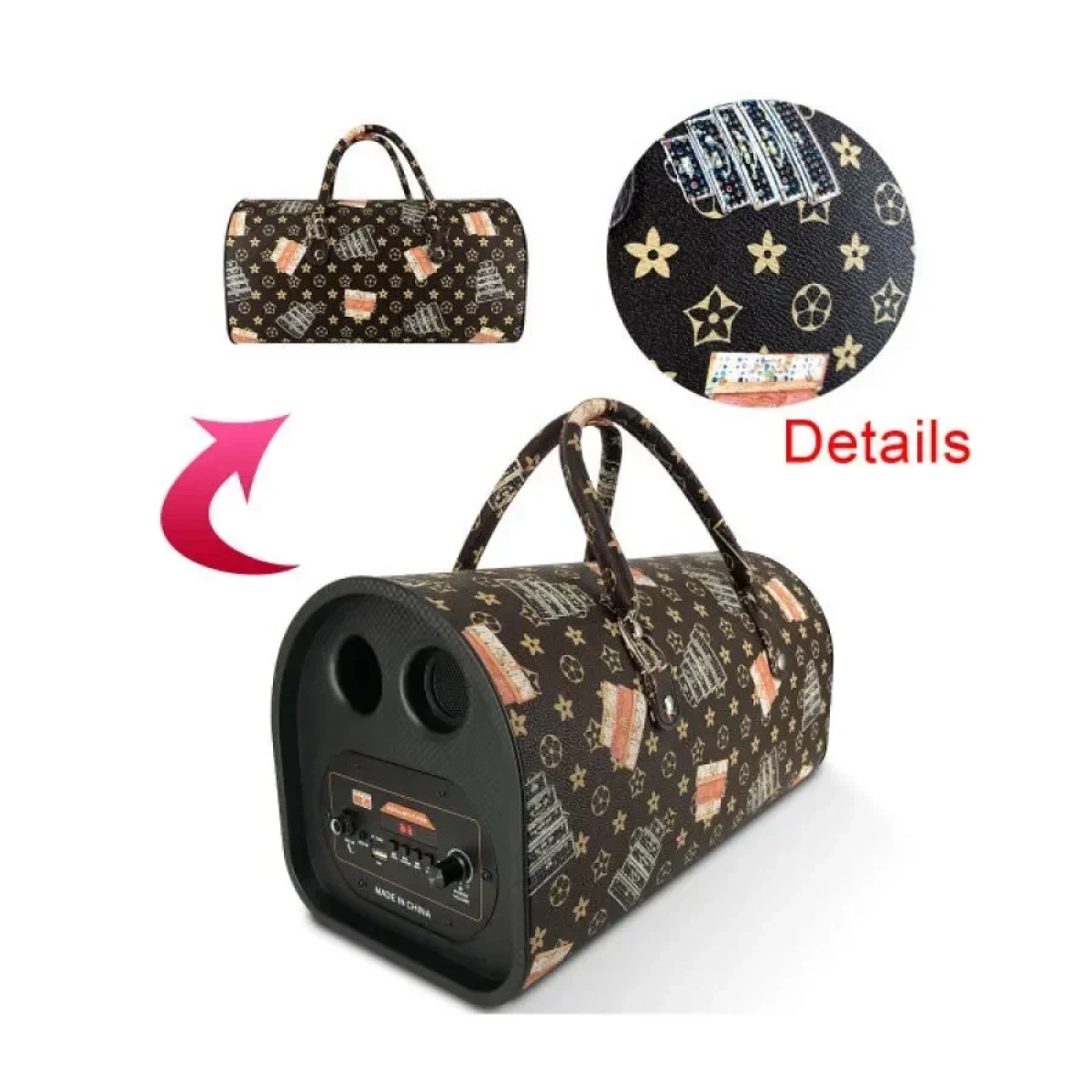 Speaker MP3 Boombox Bluetooth Speaker SXQF-060
