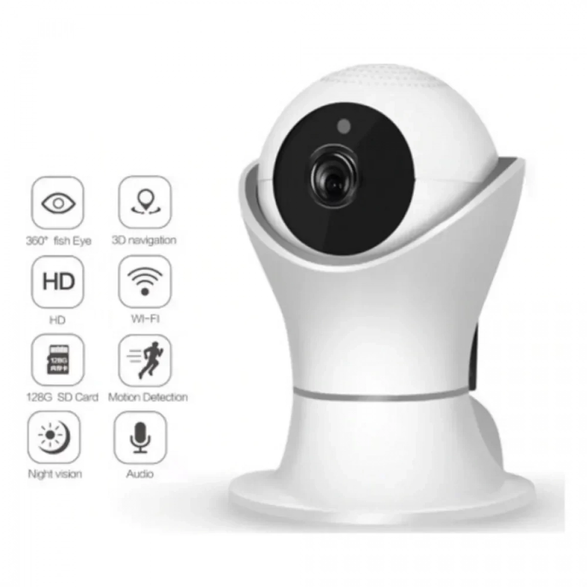 IP Wi-Fi Κάμερα HD Jortan 8165HP
