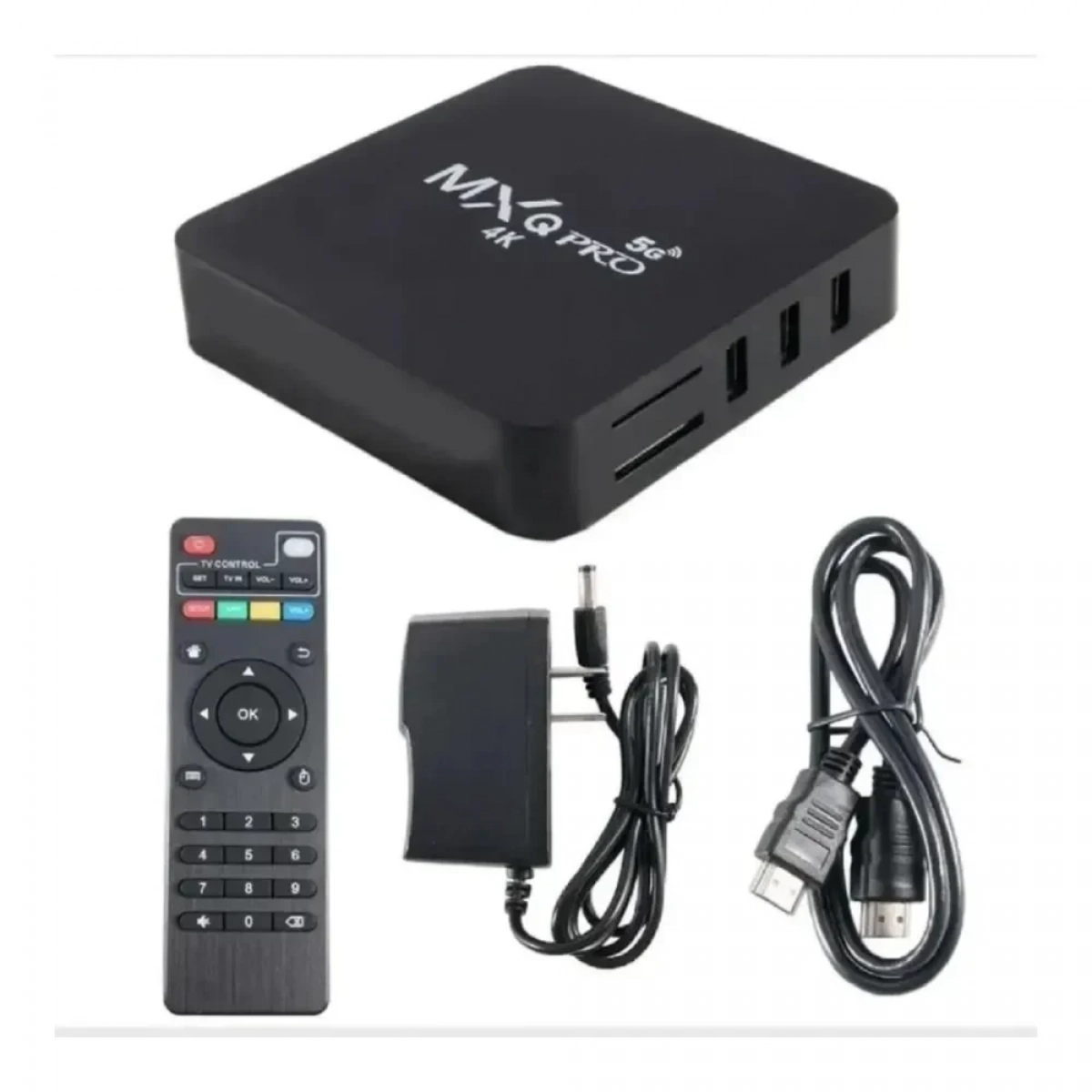 SmartTV Mini Android 11.1 TV Box 4K Ultra HD 5G WiFi 8GB
