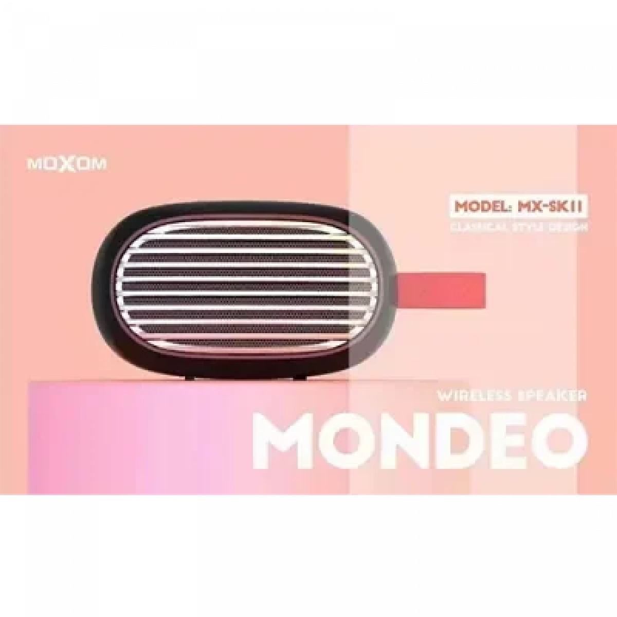 Moxom MX-SK11 Ηχείο Bluetooth 5W με 4 ώρες Λειτουργίας Μαύρο