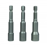 Καρυδάκια Μαγνητικά 6/8/10x65 mm Εξάγωνα Με Καρέ Υποδοχής HEX Σετ 3τμχ Epica Star EP-10107 - Image 2